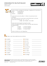 Arbeitsblätter Deutsch 5. Klasse – Kostenlose PDF-Dateien