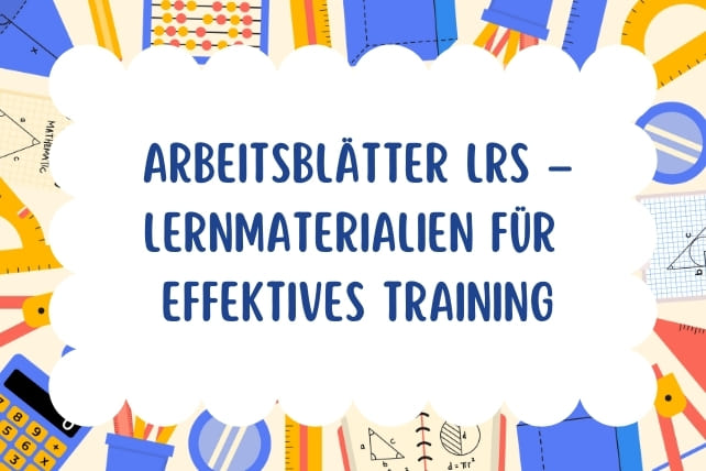 arbeitsblätter lrs-titelbild