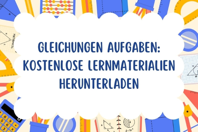 gleichungen aufgaben-titelbild