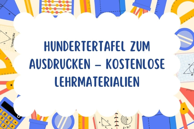 hundertertafel zum ausdrucken-titelbild