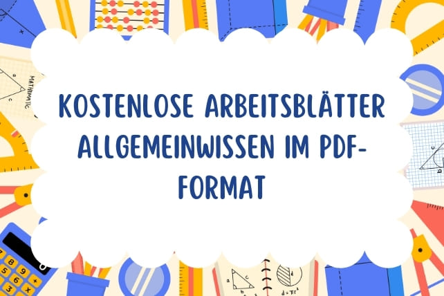 arbeitsblätter allgemeinwissen pdf-titelbild