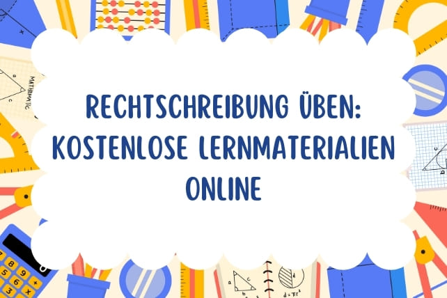 rechtschreibung üben-titelbild